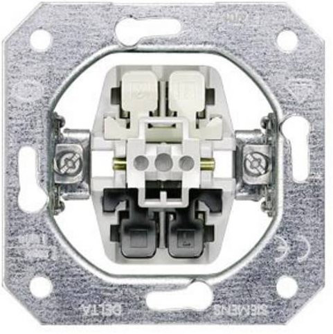 Siemens Schalterprogramm Delta Taster Weiß 10 Stück Aufputz - Bild 1