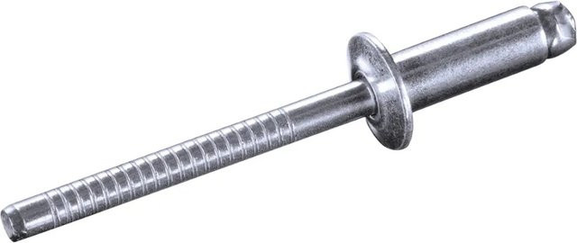 Goebel Blindnieten Edelstahl A2 ISO15983 Flachkopf Silber Durchmesser: 3,0 mm, Länge: 8,0 mm - Bild 1