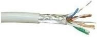 InLine Verlegekabel SF/UTP Cat.5e AWG24 CCA PVC in Weiß 500m - Bild 1