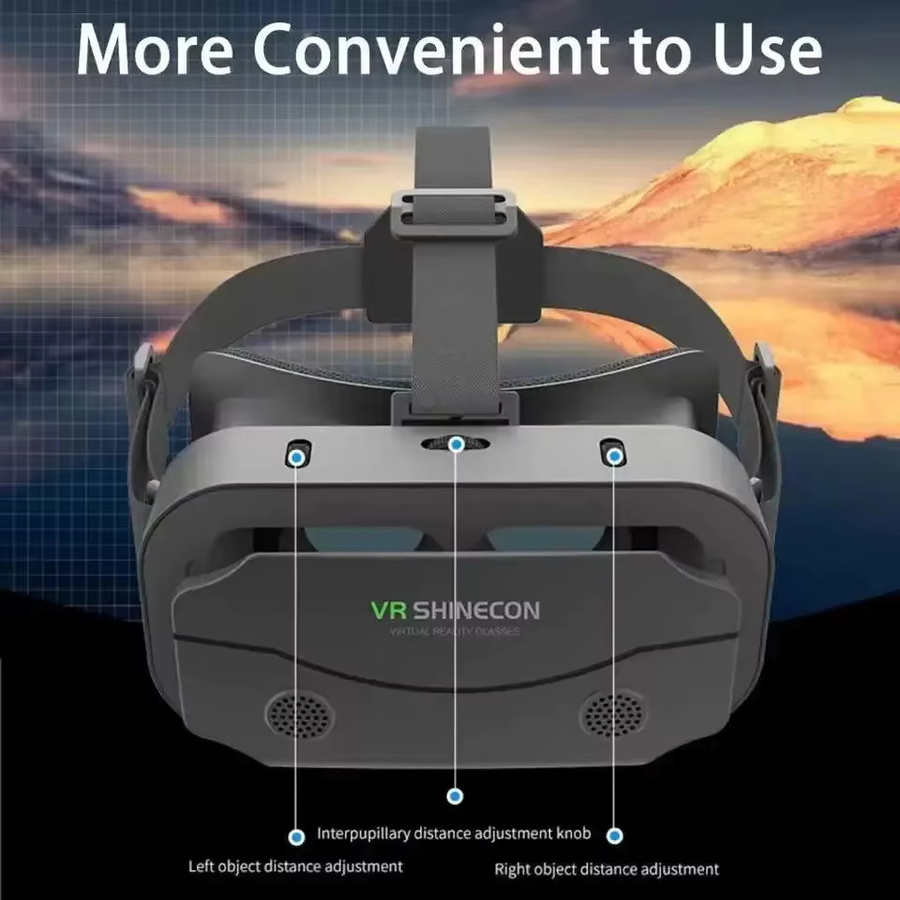 AyeBeau VR-Brille 3D Virtual Reality Headset für Smartphones zum Spielen - Bild 4