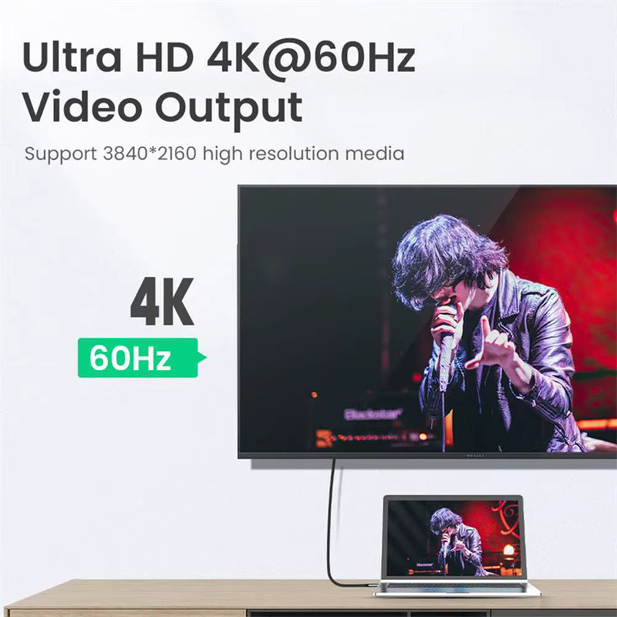 MIIQNUS USB-C Verlängerungskabel mit 100W PD Schnellladefunktion, USB 3.1 Gen 2 Datenleitung mit 10 Gbit/s und 4K @ 60Hz Videoübertragung, Schwarz - Bild 4
