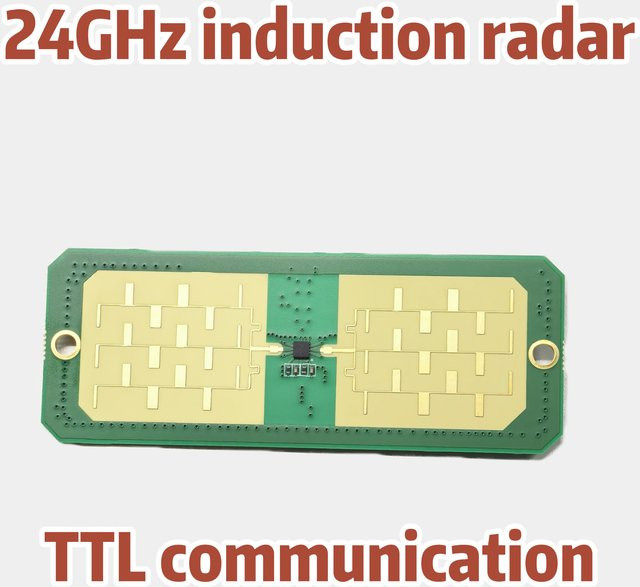 POLIVIR 24GHz mmWave Anwesenheitssensor mit TTL-Ausgang und hochempfindlicher Bewegungserkennung in Grün - Bild 1