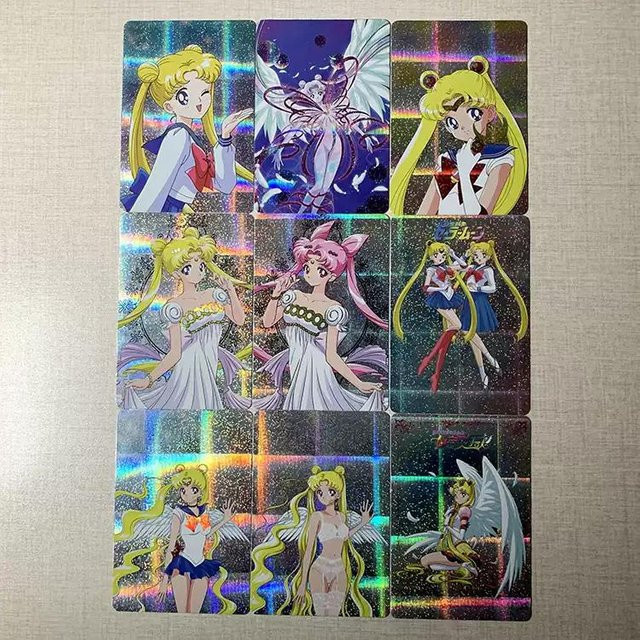 Yiran toy 1 Sailor Moon Sammelkarte Anime 9-teiliges Set - Bild 1