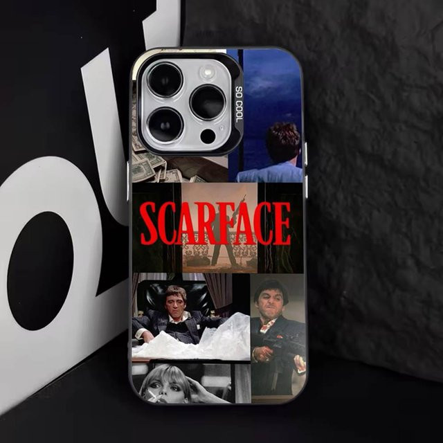Mart122 Handyhülle World Is Yours S-Scarface für iPhone 11 bis iPhone 17 Pro Max in Mattschwarz - Bild 1