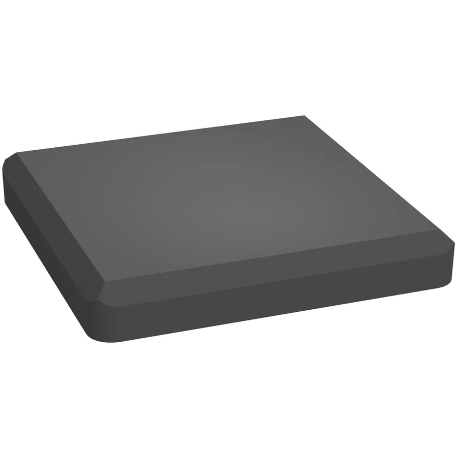 GroJa Solid Pfostenkappe aus PVC in Anthrazit, Breite: 10 cm, Tiefe: 10 cm - Bild 2