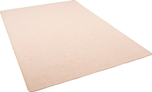 Snapstyle Feinschlingen Velour Teppich Strong in Sand, B: 80 cm, L: 320 cm - Bild 1