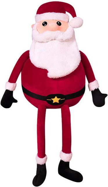 Yiran toy Weihnachtsmann Stofftier Kissen, Plüsch / Textil, 100cm - Bild 1