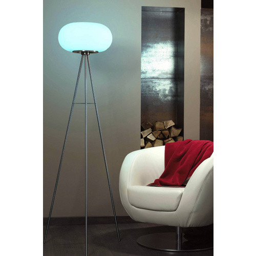 EGLO connect Stehleuchte OPTICA-C aus Stahl in Grau mit dimmbarer RGBW LED - Bild 2