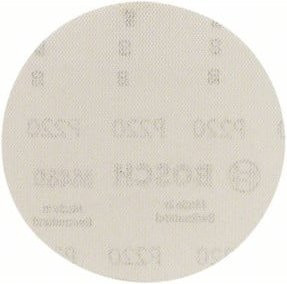 Bosch Schleifblatt M480 Net Best for Wood and Paint für Exzenterschleifer, Körnung 220, Durchmesser: 115 mm - Bild 1