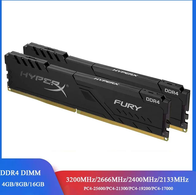 Latumab DDR4 Desktop-RAM DIMM PC4-25600 3200 MHz in Schwarz - Bild 1