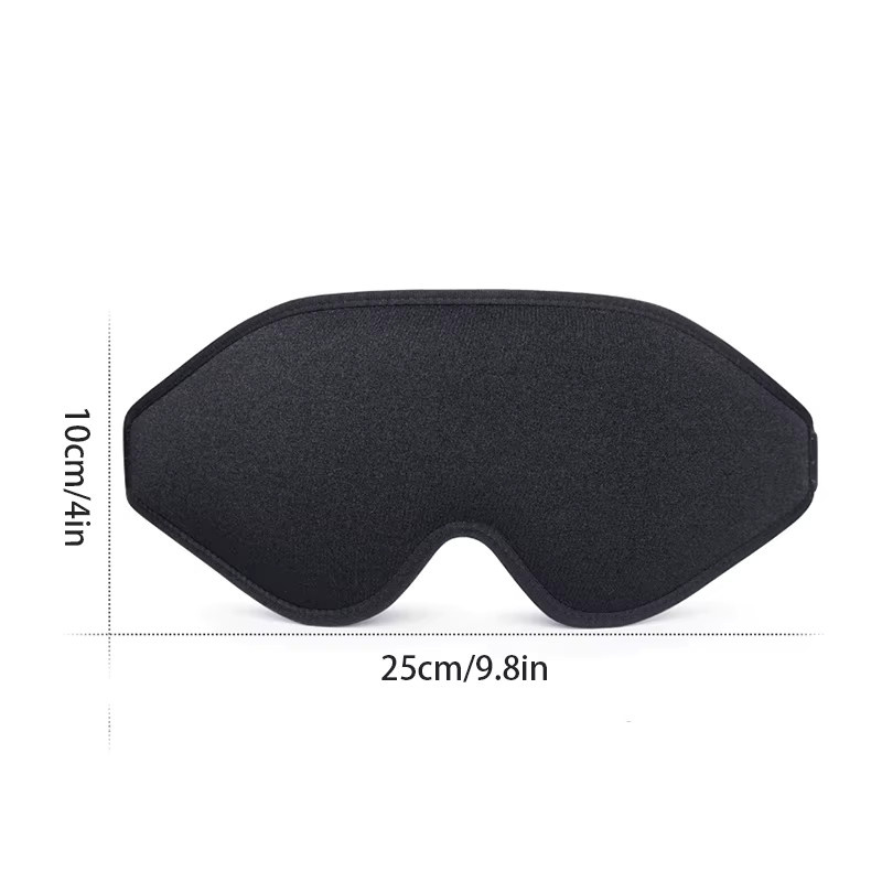 3D-Schlaf-Augenmaske aus Memory-Schaum, Unisex - Bild 5