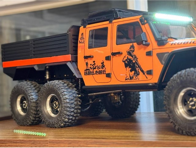 CORSSRC EMO XL2 RC Rock Crawler, ferngesteuertes Offroad-Auto, Maßstab 1:8, Zubehör - Bild 1