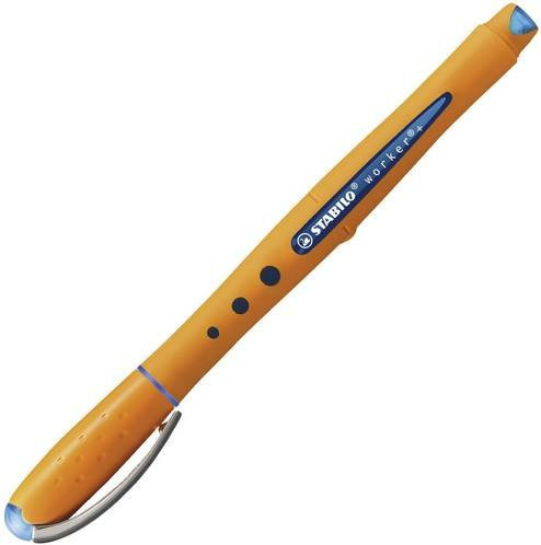 Stabilo Tintenroller worker+ medium in Blau - Bild 1