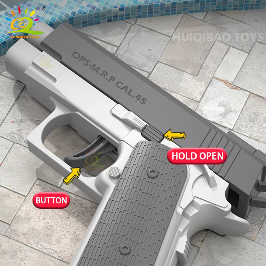 HUIQIBAO TOYS M1911 Wasser Pistole, Automatische Wasser Pistole - Bild 3