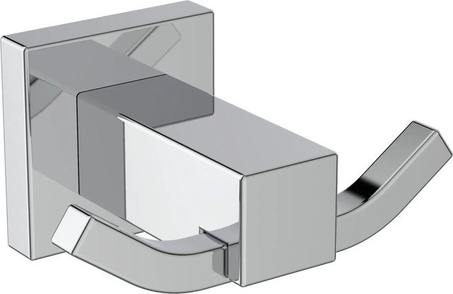 Ideal Standard Doppelter Handtuchhaken IOM Cube in Chrom - Bild 1