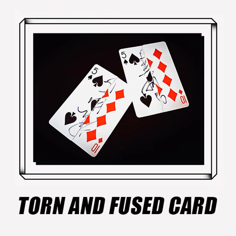ZQION Shin Lim Torn and Fused Card 5 Gimmick-Kartenset, bunt - Bild 2