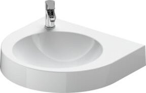Duravit Waschtisch Architec aus Keramik in Weiß, B/T: 57,5 x 52 cm, ohne Überlauf - Bild 1