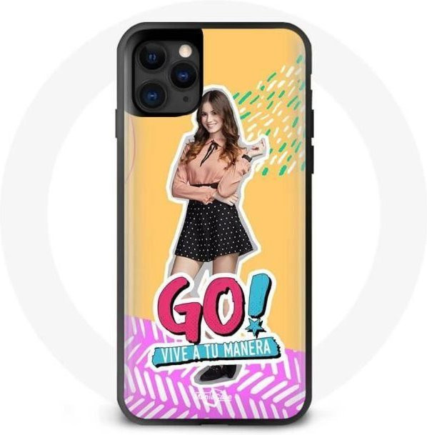 Weiche iPhone 12 Pro Max Hülle von Mía Cáceres in Schwarz mit dem Motiv Verfolge Deine Träume für Unisex - Bild 1