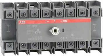 ABB OT100F8 Lasttrennschalter 115A 750V Schwarz Grau - Bild 1