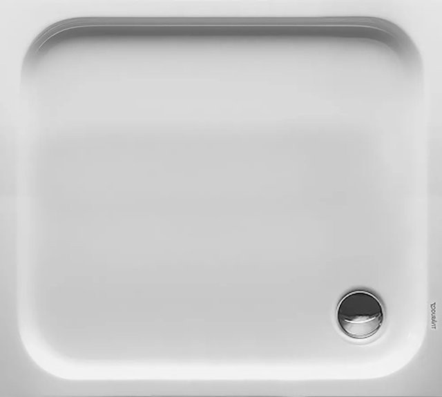 Duravit Duschwanne D-Code in Weiß, B/T/H: 100 x 90 x 8,5 cm - Bild 1