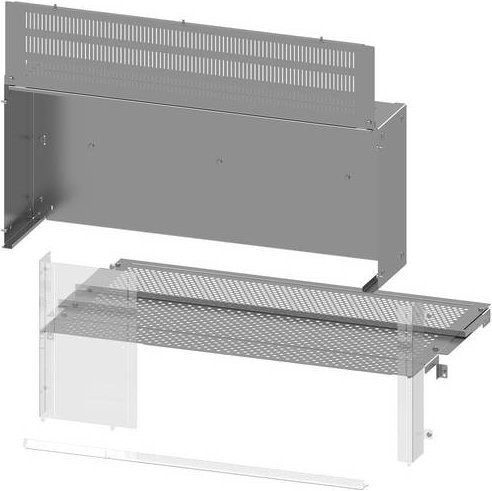 Siemens Unterteilung 8PQ5000-5BA11, Grau - Bild 1
