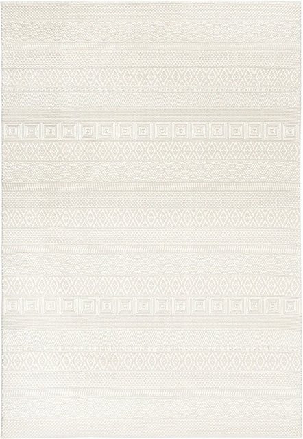 Mömax Webteppich Sign in Beige mit geometrischem Design, B/T: 120 x 170 cm - Bild 1