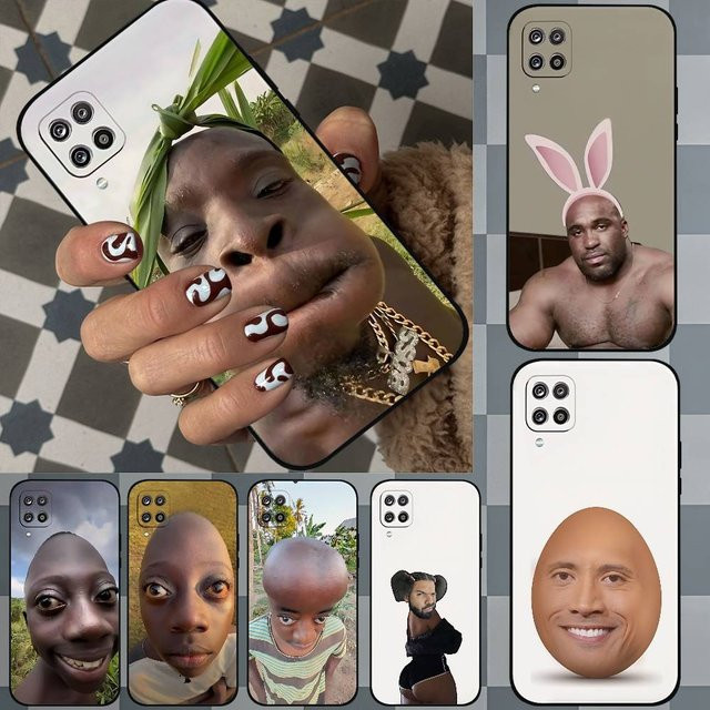 Lustige Handyhülle Ugly Man Soft Cover für Samsung Galaxy S21 S22 S23 S24 S25 S26 Ultra FE Plus 5G A52S in Multicolour - Bild 1