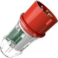 MENNEKES CEE-Drehfeldprüfer 5p 32A 400V rot IP44 (1415) - Bild 1