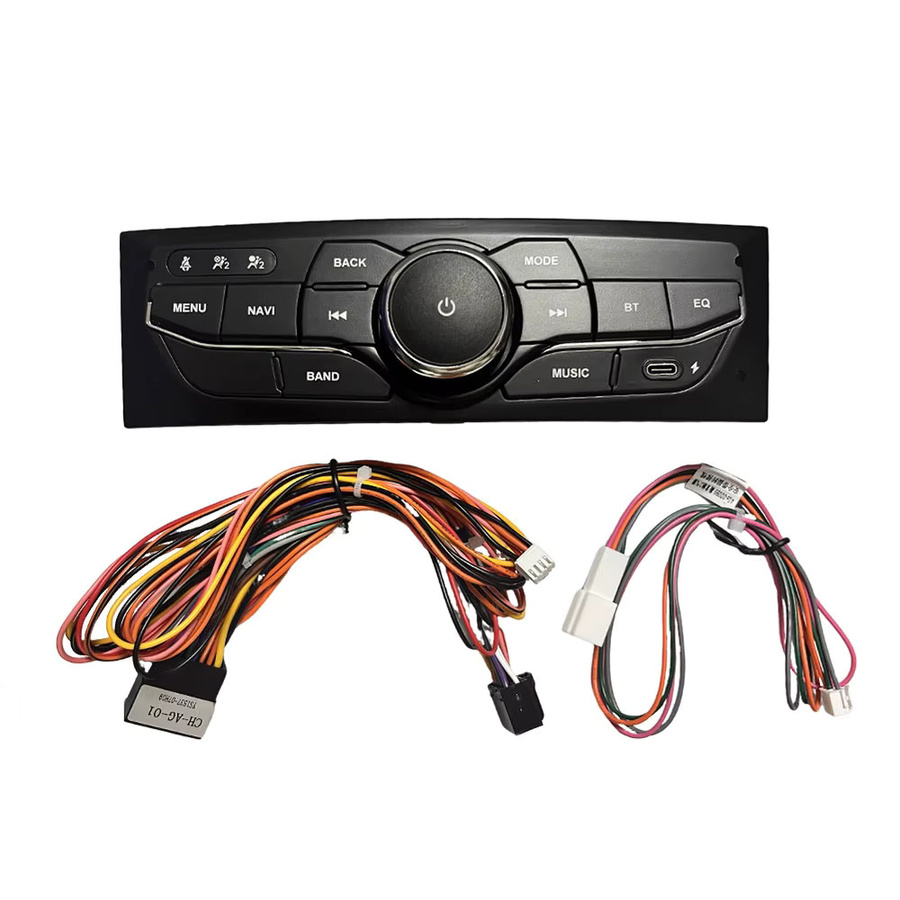 Android Auto Bedienfeld im OEM-Stil für Renault Megane 2 2002–2009, Video-Player in Schwarz - Bild 4