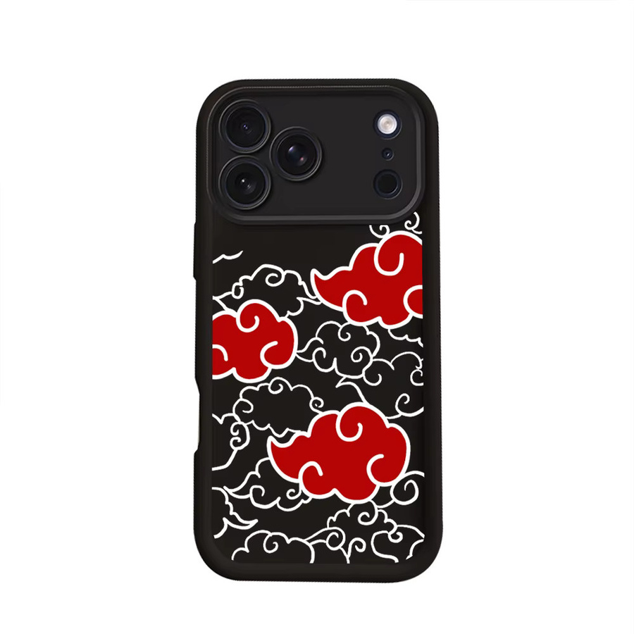 Pain N-NARUTO Itachi Uchiha Handyhülle mit Objektivschutz für Apple iPhone 11 12 13 14 15 16 17 Pro Max Plus Mini in Schwarz - Bild 3