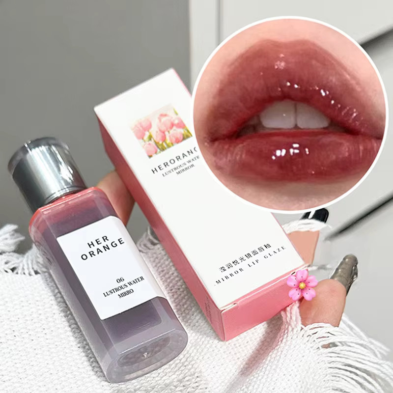 HERORANGE Kristallglanz-Lippenlack, 06 Lustrous Water Mirror, Glänzend - Bild 2