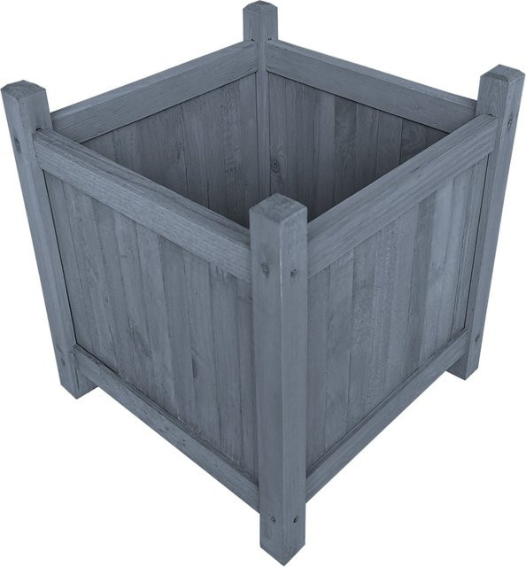 HTI-Living Blumenkasten Heidi in Grau, B/T/H: 36 x 36 x 36 cm - Bild 1