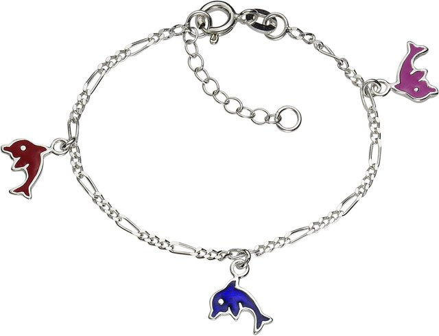 Zeeme Armband, 925 Sterling Silber, Delfine, Kinder - Bild 1