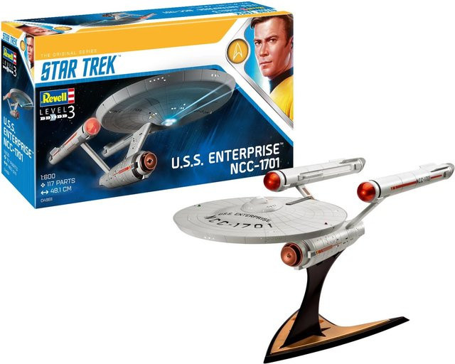 Revell Star Trek U.S.S. Enterprise NCC-1701, Bausatz, 1:600, ab 10 Jahren - Bild 2