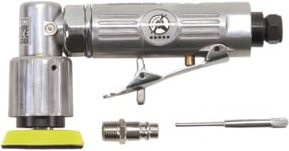 BGS Do it yourself Druckluft-Exzenter-, Winkelschleifer und Polierer in Silber - Bild 1