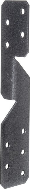 GAH Alberts Duravis Sparren-Pfettenanker Schwarzdiamant Duplexbeschichtet, Farbe: Schwarz, B/T/H: 3,3 x 3,3 x 17,0 cm - Bild 1