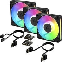 Arctic BioniX P12 A-RGB Gehäuselüfter in Schwarz, Weiß oder Multicolour - Bild 1