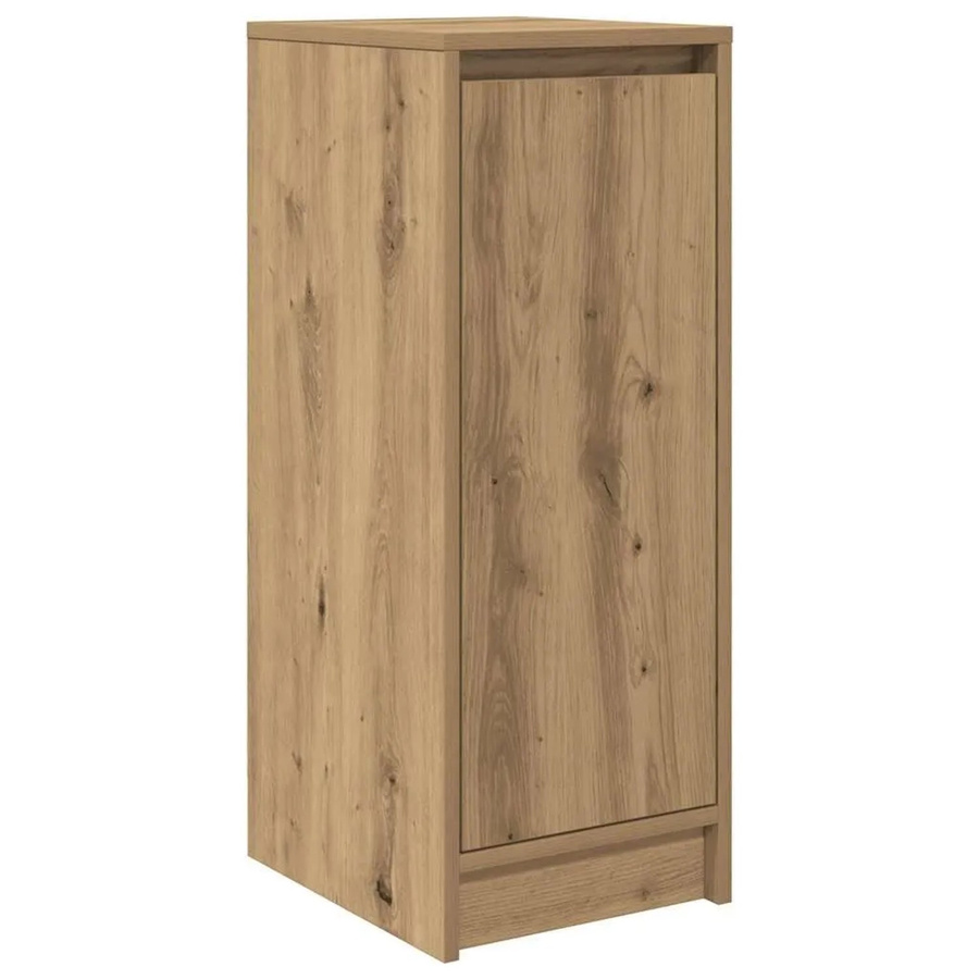 vidaXL Schuhschrank Artisan-Eiche in Braun aus Holzwerkstoff, B/T/H: 29,5 x 34 x 76 cm - Bild 2