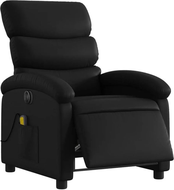 vidaXL Massagesessel Elektrisch Modell 3 in Schwarz aus Kunstleder - Bild 1