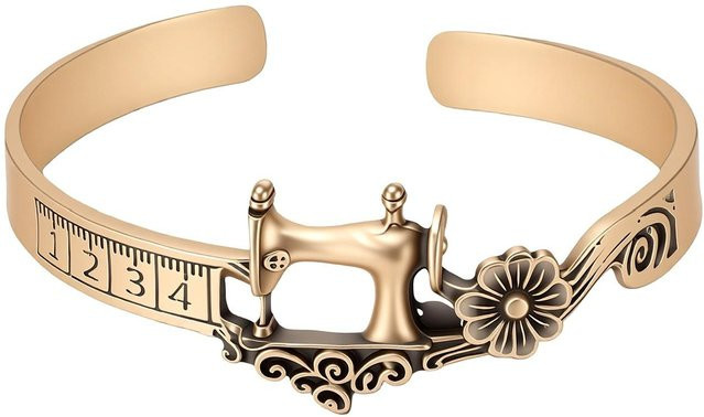 TOMTOP JMS Armband, Vintage, beige, Bronze, Damen - Bild 1