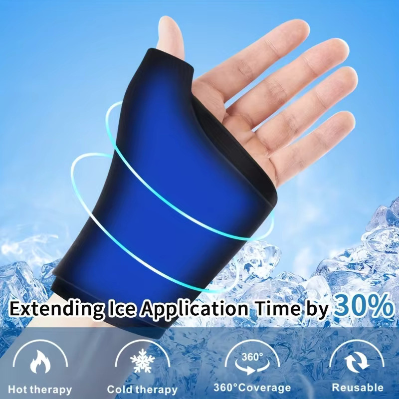 Solid Gel Ice Pack Kompressionshülse für Hände, Unisex - Bild 2