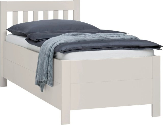 Mömax Stauraumbett Nizza in Kaschmirfarben mit Schubladen, B/T/H: 90 x 200 x 102 cm - Bild 1