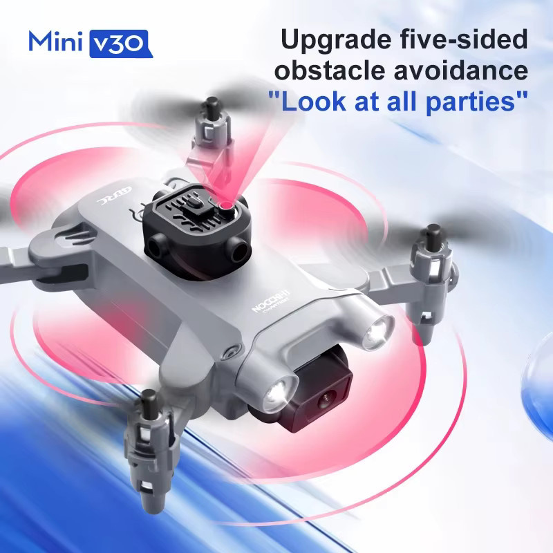 Lenovo Mini V30 Drohne 8K Luftbild-HD Professionelle GPS-Drohne mit VR und fünfseitiger Hindernisvermeidung in Schwarz - Bild 5