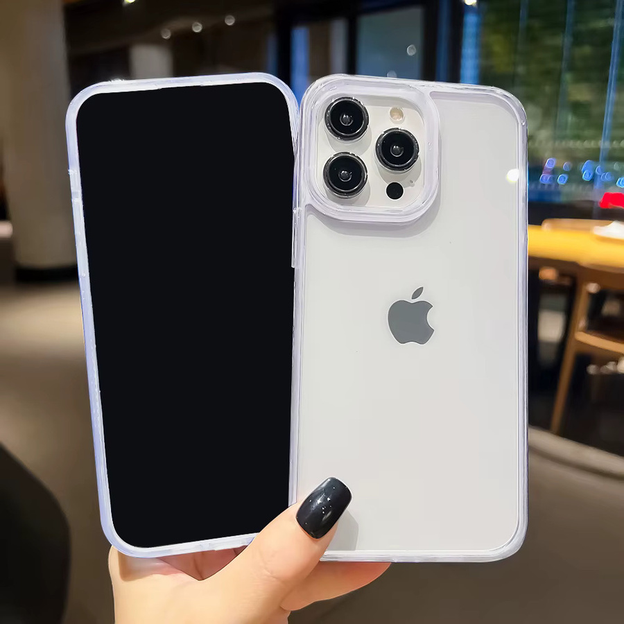 Stoßfeste transparente Silikon-Handyhülle mit Kameraschutz für Apple iPhone 17 Pro Max 16 15 14 13 12 11 - Bild 2