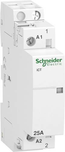 Schneider Electric Installationsschütz A9C20731 mit 1 Schließer, 25A, 250 V/AC, 1.2W, Farbe: Weiß - Bild 1