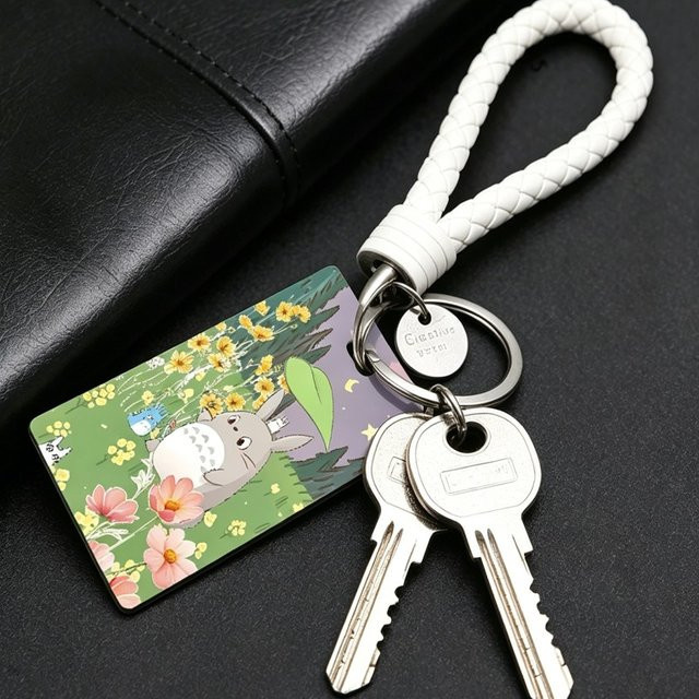 Bandai Totoro Acryl-Karte, Schlüsselanhänger, Bunt / Mehrfarbig - Bild 1