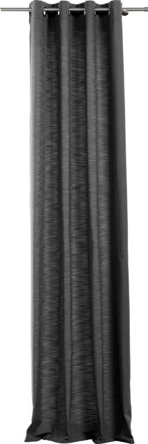 mydeco Ösenschal Balance Grau, halbtransparent, Breite: 300 cm, Höhe: 135 cm - Bild 1
