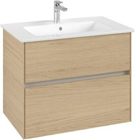 V&B Waschtischunterschrank Collaro in Nordic Oak, B/T/H: 76,1 x 48,0 x 61,0 cm - Bild 1