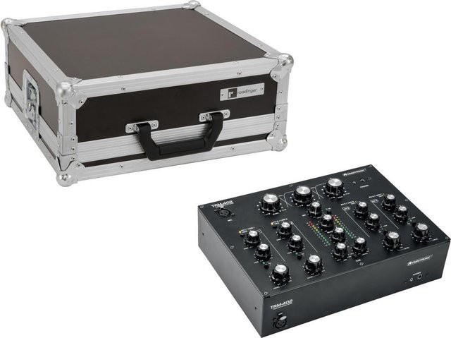 Omnitronic Set TRM-402 mit Case in Schwarz - Bild 1
