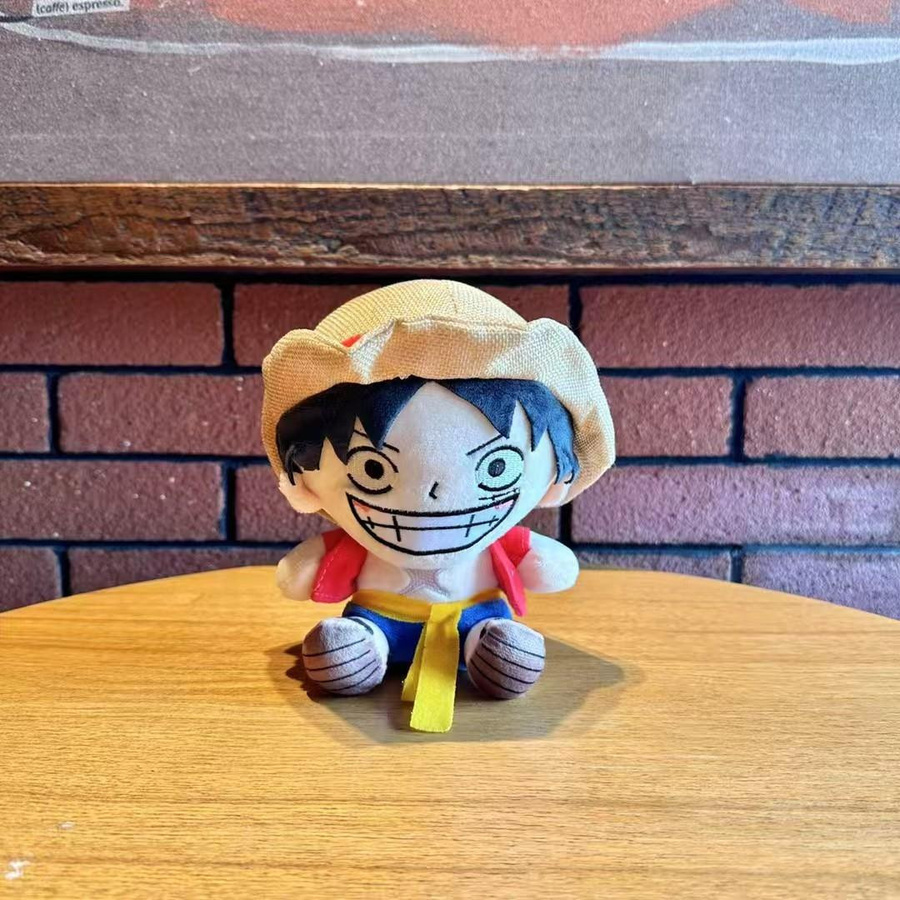 Yiran toy 1 One Piece Anime Luffy Zoro Plüschtier 20cm - Bild 2